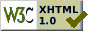 Valid XHTML 1.0 Strict